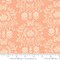 Fabric Moda Coral Damask Kindness by the Quarter Yard 56152-24